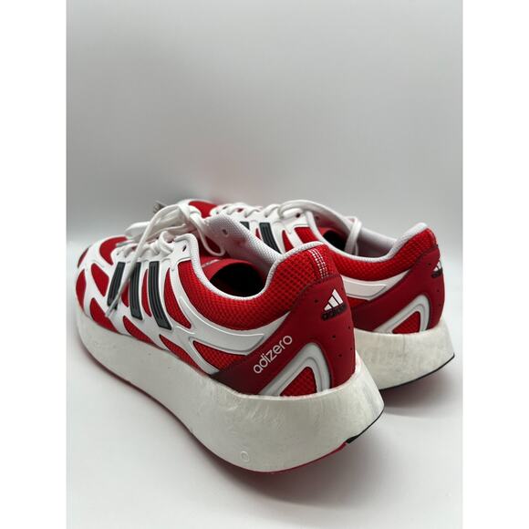 adidas Adizero Aruku White Pure Ruby Red JI0308 Running Shoes Men\'s 13 main image 4